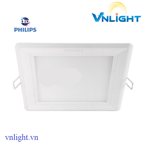 Đèn led âm trần vuông 12W 59832 Philips