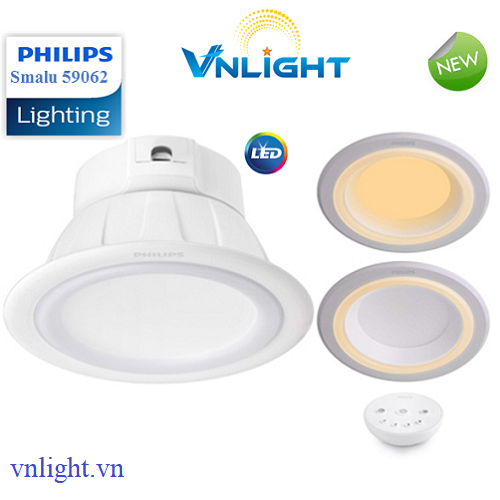 Đèn led âm trần 59062 Smalu Philips