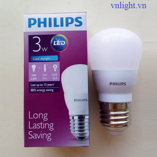 LED BUBL CAO CẤP 3W Philips