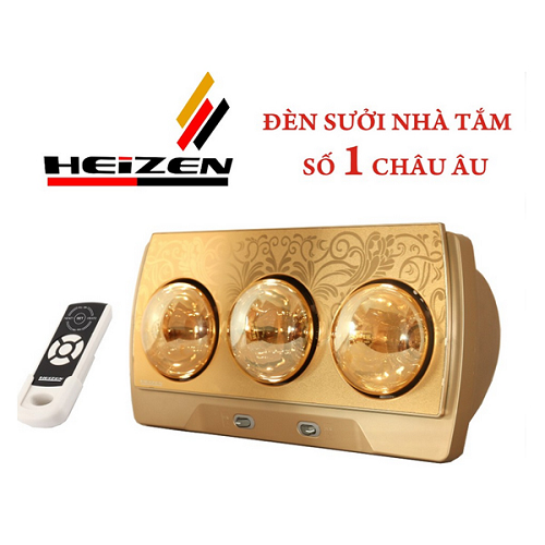 Đèn sưởi Heizen 3 Bóng HE-3BR