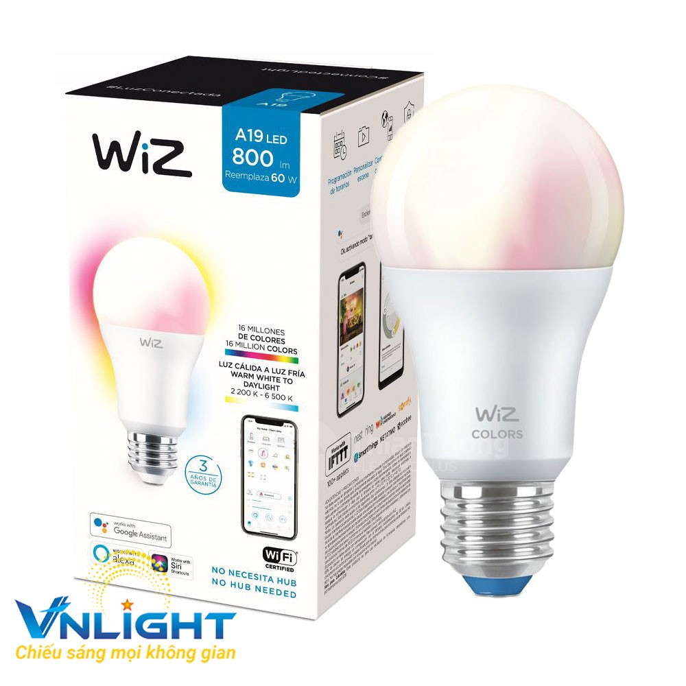 Bóng đèn led WiZ Tunable White + Color