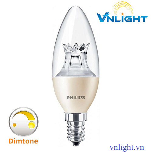 LED candle E14 B38 6W 827 (MASTER) | DimTone 